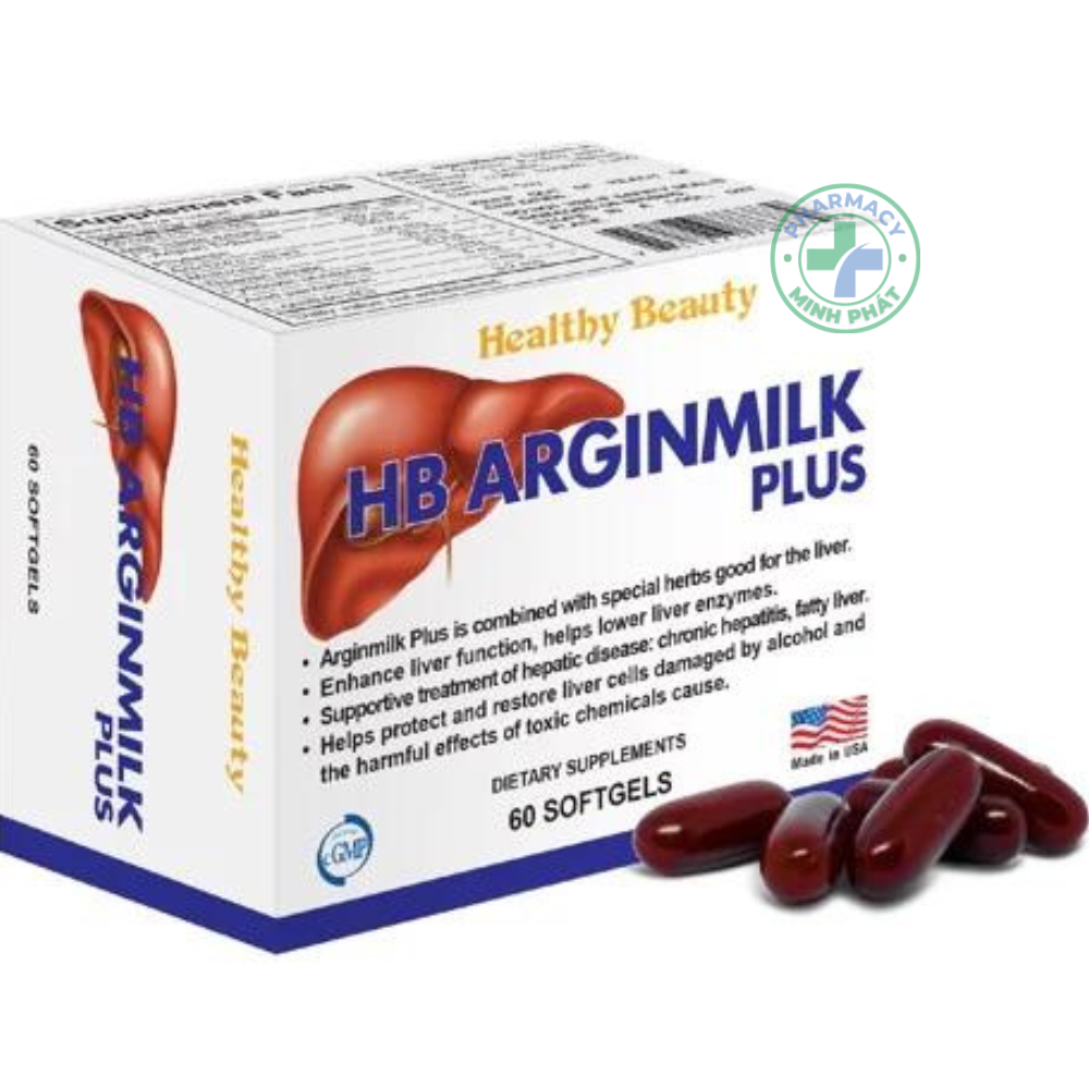 HB ARGINMILK PLUS - PHỤC HỒI CHỨC NĂNG GAN
